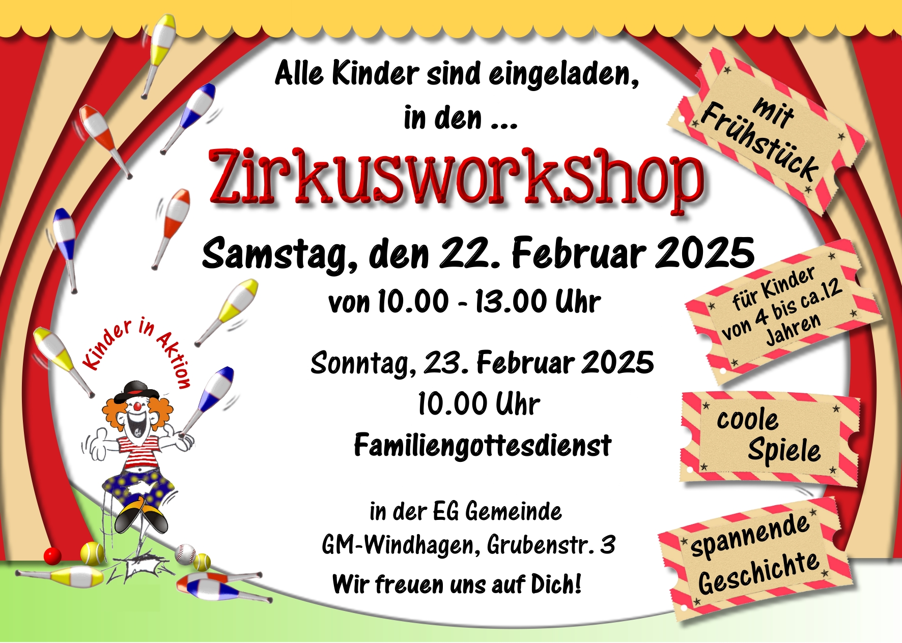 Flyer Seite1 Zirkus